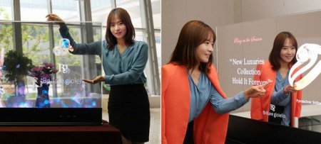 Samsung показала прозрачные и зеркальные OLED-дисплеи