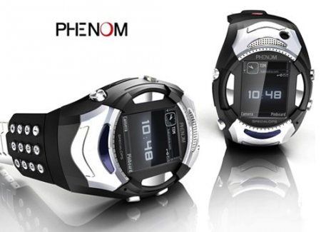 Новые часы-телефон от Phenom Новые часы-телефон от Phenom