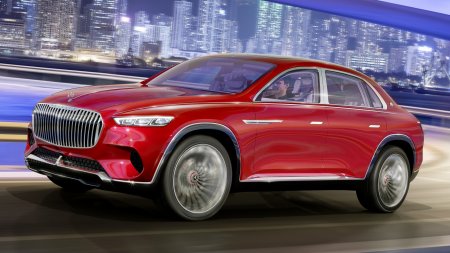 Mercedes представила концепт роскошного электрического Maybach