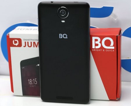 Из стекла и металла: обзор смартфона BQ Jumbo
